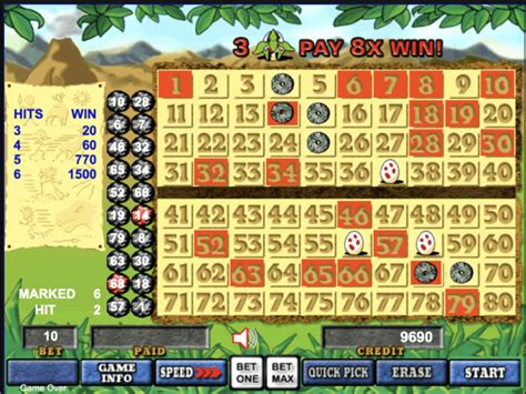 best keno payouts las vegas